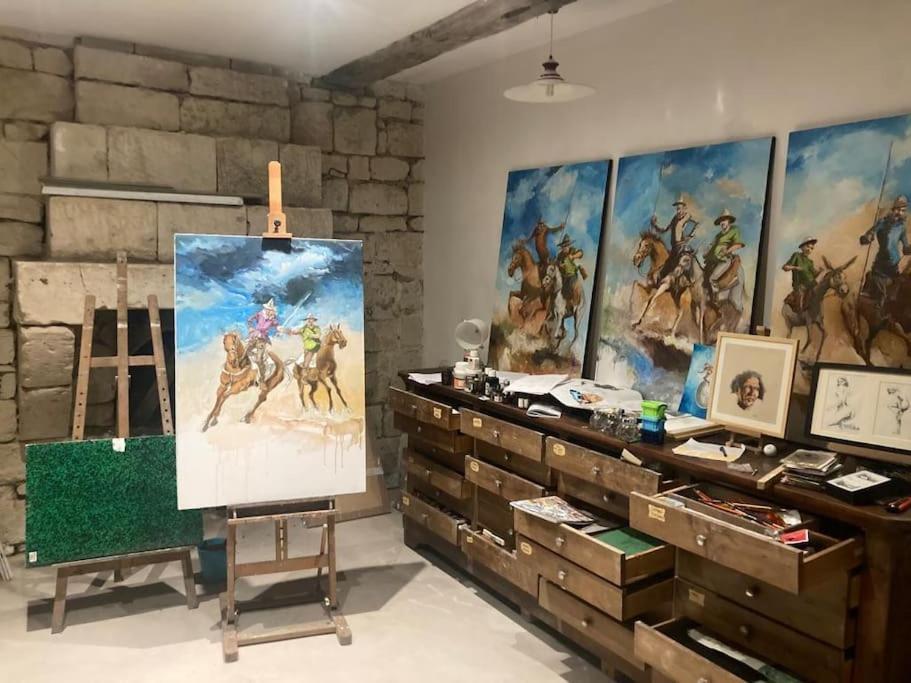 Le Relais De L'Artiste Villa Turquant ภายนอก รูปภาพ